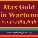 Max Gold in Wartune is 2,147,483,646