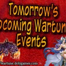 Wartune Events 1 July 2016 (and 30 June)