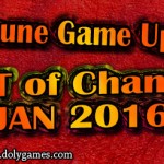 Wartune Game Update - LIST - JAN 2016