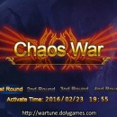 Chaos War 23 Feb 2016 and Shop of Turmoil