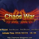 Chaos War 23 Feb 2016 - announcement