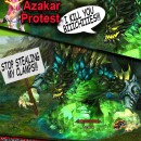 Azakar Clamps Protest (Fun)