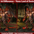Spot 10 Differences – Yaros Lord of Destruction