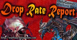 Drop Rate Report DolyGames Wartune