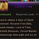 Illegal Theft from Players who purchased Lord of Time