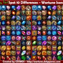 Spot 10 Differences – Wartune Icons 2