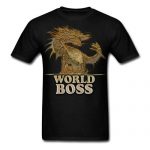 DolyDesign Golden Dragon World Boss T-Shirt