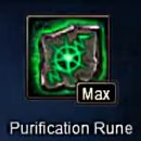Purification Rune – Zero to Max