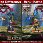 Spot 10 Differences - Venus Battle Room