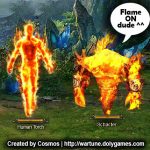 Fantastic 4 Flame On in Wartune