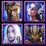 Wartune Titans icons and names