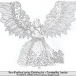 Rose Fashion Spring Clothing Set by Sarvira 1200px