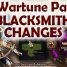 Wartune Patch 7.0 Blacksmith Changes
