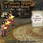 Bounty Targets + Endless Abyss formation Wartune