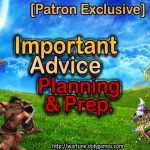 Patron Exclusive Important Planning Advice