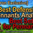 [Patron Exclusive] Best Defensive Pennants Analysis