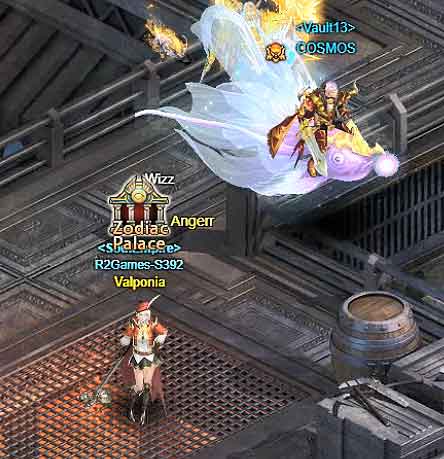 NPC Valponia in the Cloud City