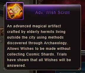 New ASTROLOGY TAROT Guide - Adv. Wish Scroll