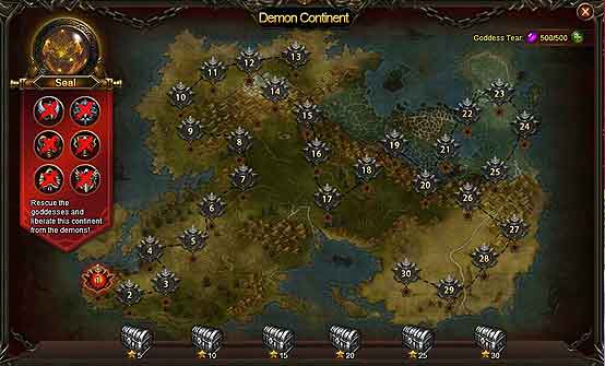 Wartune Patch 8.1 guide Demon Continent 2