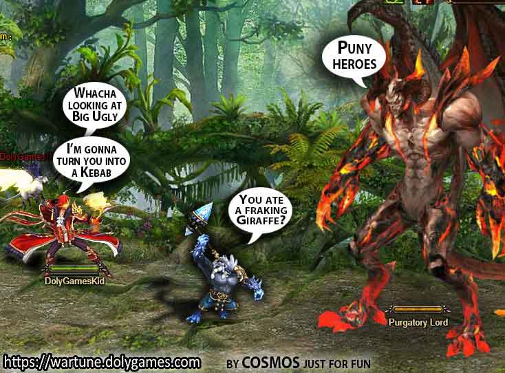 Puny Heroes Wartune fun COSMOS OPT