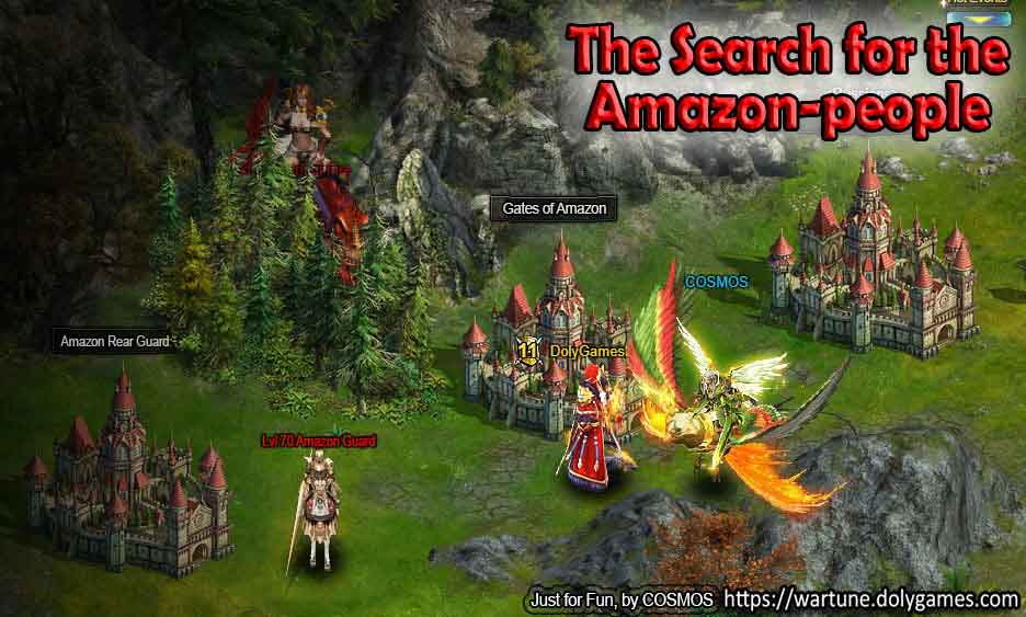 The Search for the Amazon-people Wartune fun OPT